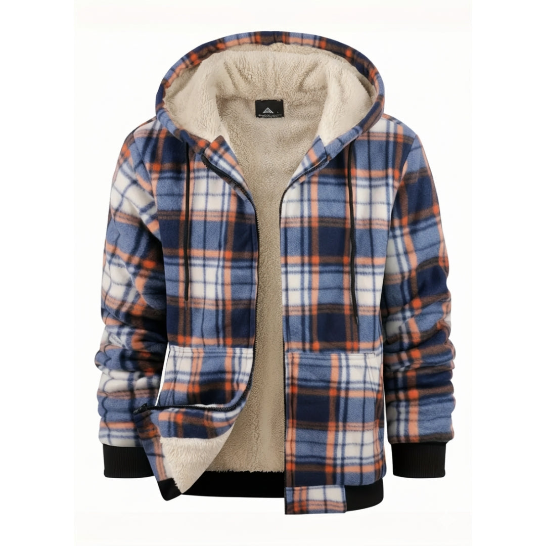 Fleece Hoodie – Sherpa Lined – Winter Jacket