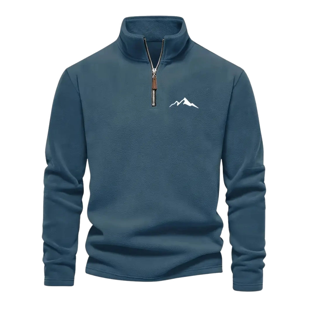 Men’s Fleece Pullover – Warm Winter Outdoor Sweatshirt
