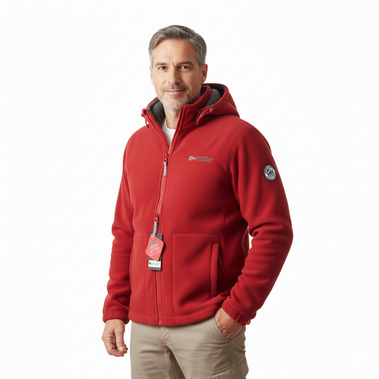 Outdoor Polar Fleece Jacket – Sherpa Warmth – Winter