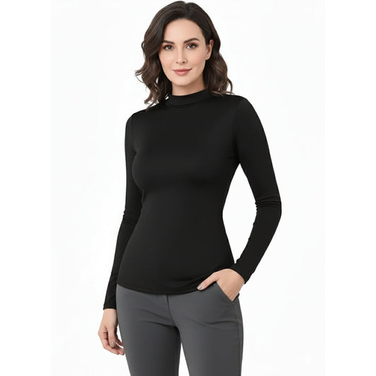 Women’s Thermal Fleece Top – Insulated and Comfortable – Winter Base Layer