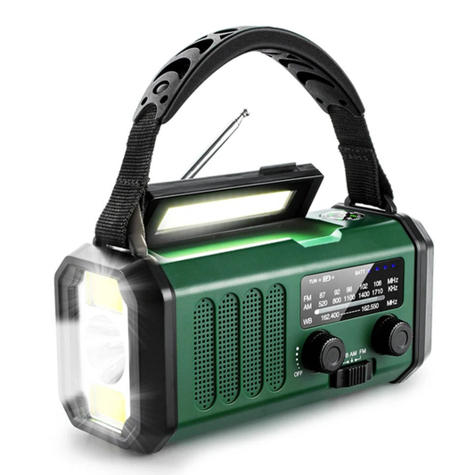 Professional Emergency Radio – Solar & Hand Crank – #1 for Emergencies
