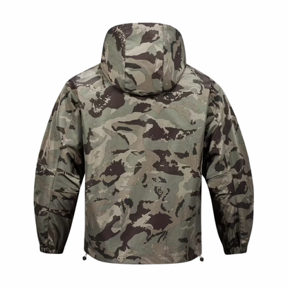 Men's Outdoor Hooded Jacket – Camouflage – Water-repellent