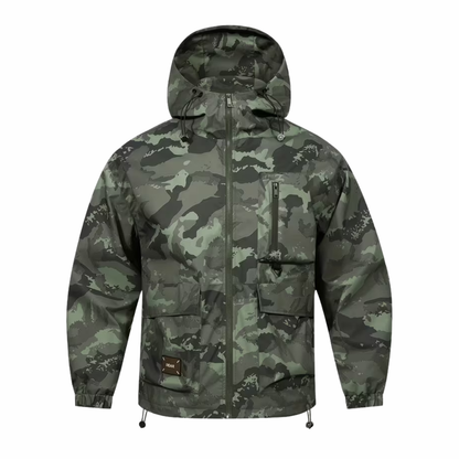 Men's Outdoor Hooded Jacket – Camouflage – Water-repellent