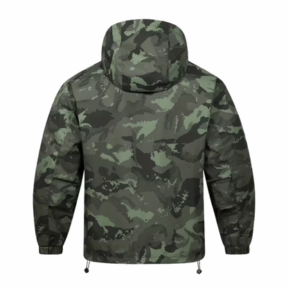 Men's Outdoor Hooded Jacket – Camouflage – Water-repellent