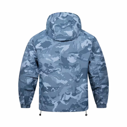 Men's Outdoor Hooded Jacket – Camouflage – Water-repellent