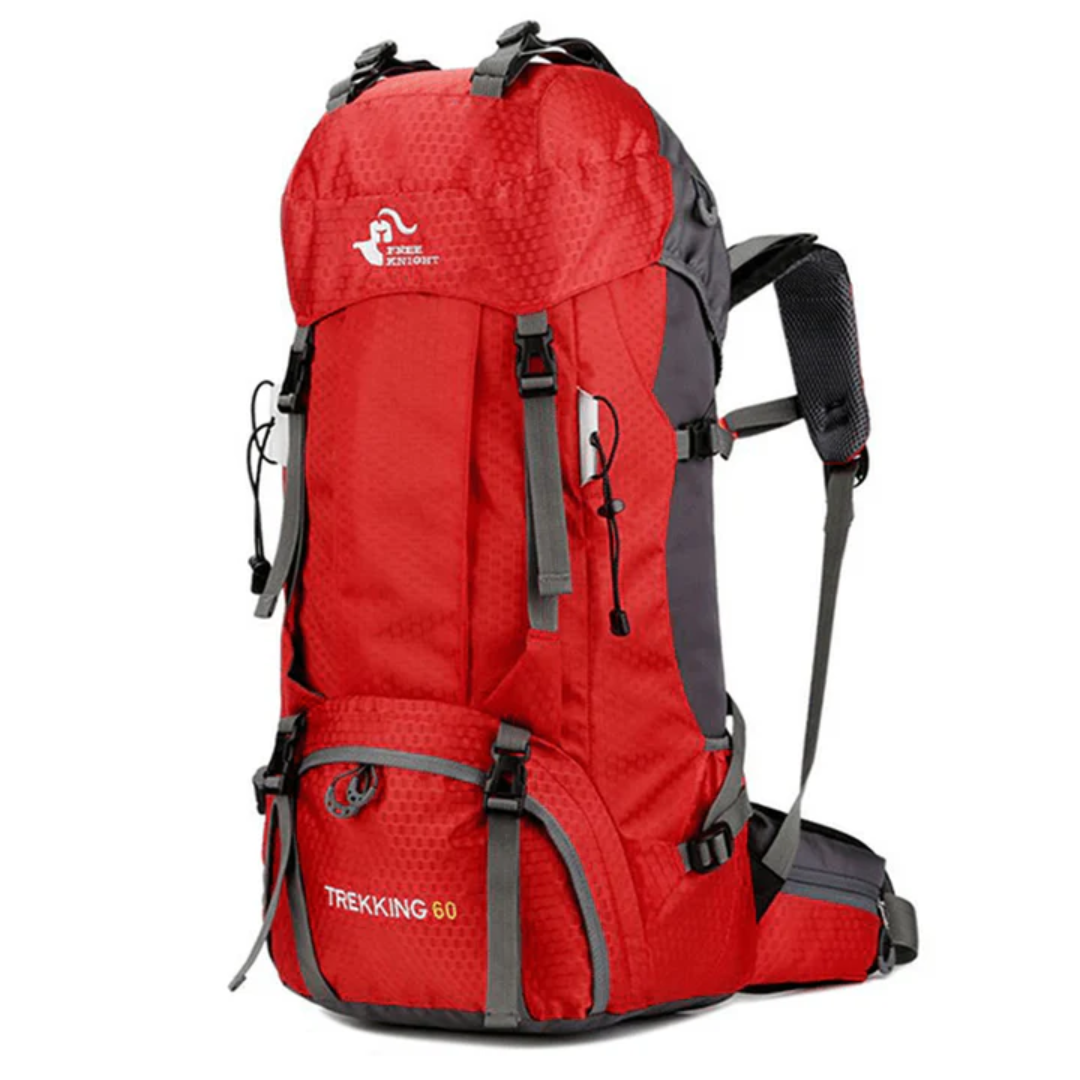 60L Hiking Backpack – Water-Resistant – Trekking