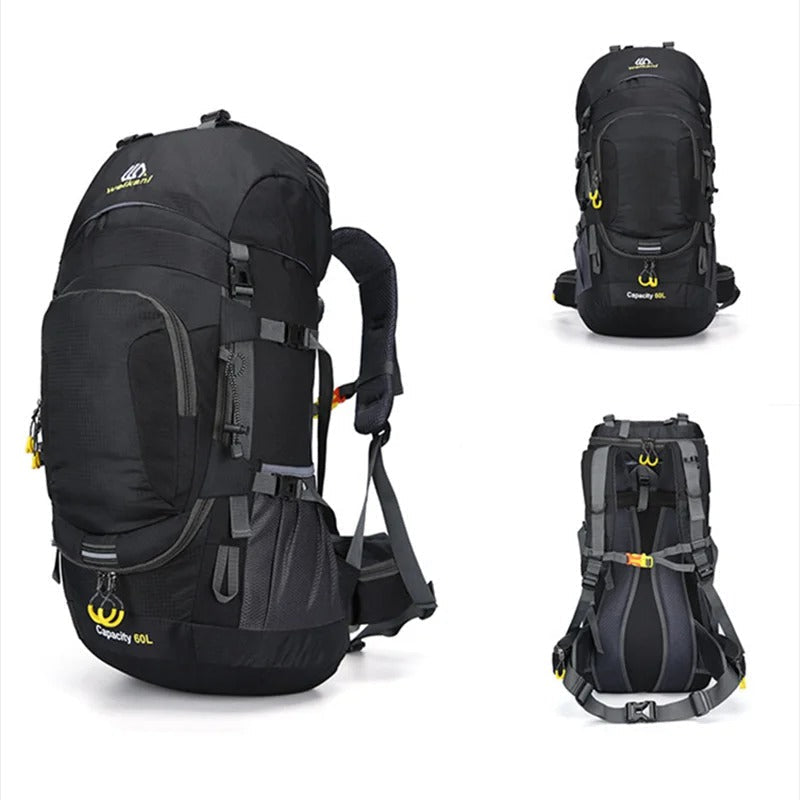60L Outdoor Backpack – Waterproof - Nylon