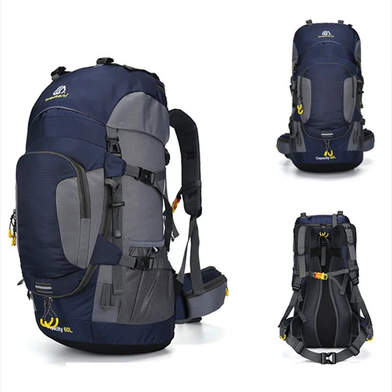 60L Outdoor Backpack – Waterproof - Nylon
