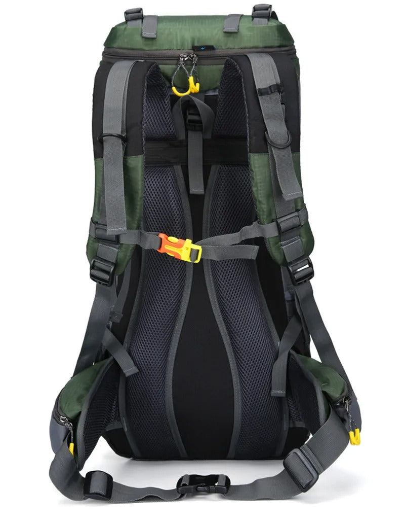 60L Outdoor Backpack – Waterproof - Nylon