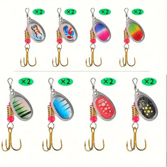 Deluxe 16-Piece Lure Set – Fresh & Saltwater Fishing