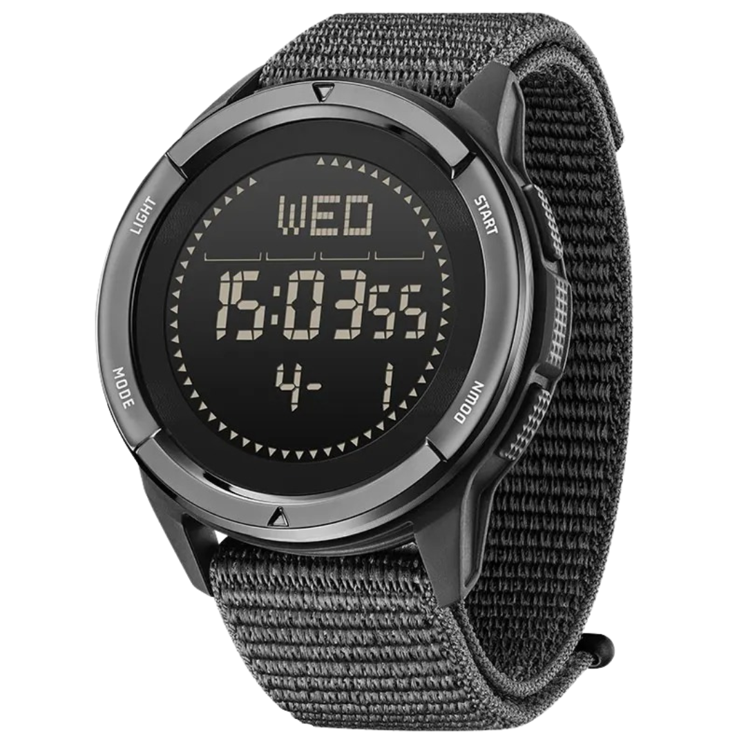 Digital Military Watch – Pedometer & Compass – Waterproof