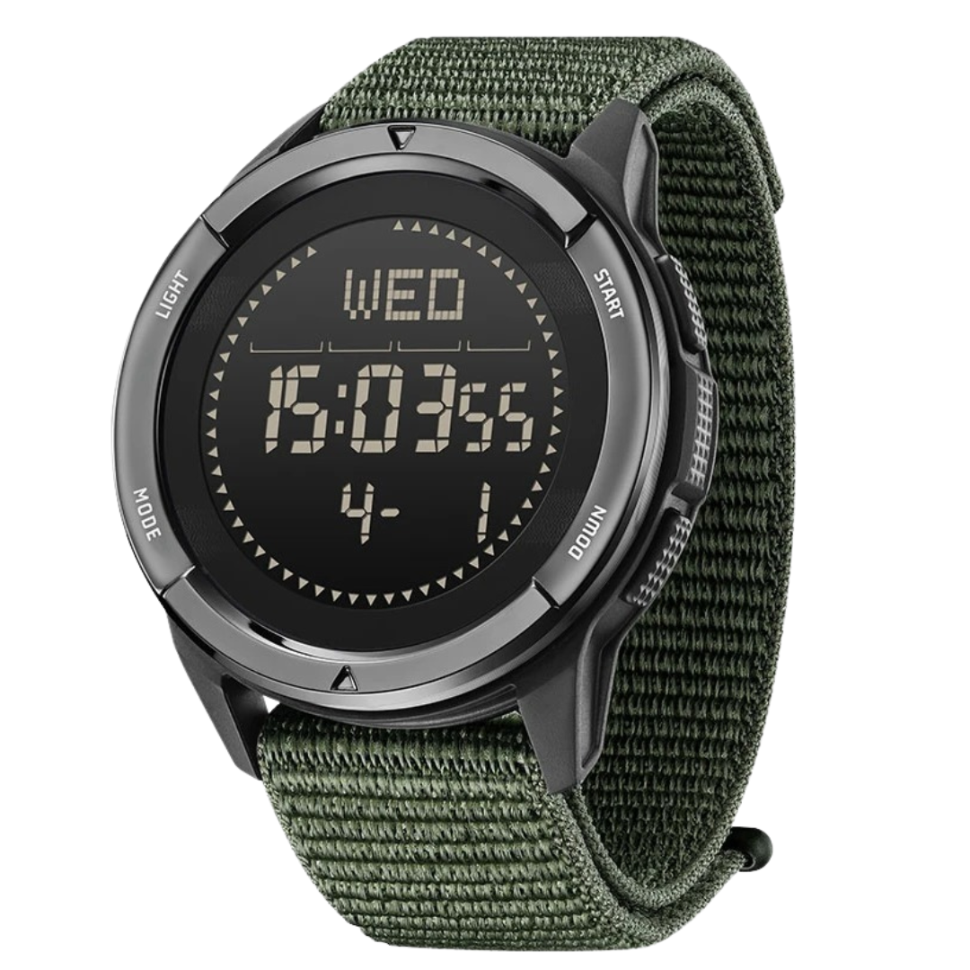Digital Military Watch – Pedometer & Compass – Waterproof