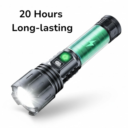 Flashlight – Brightest LED – 10.000 Lumen
