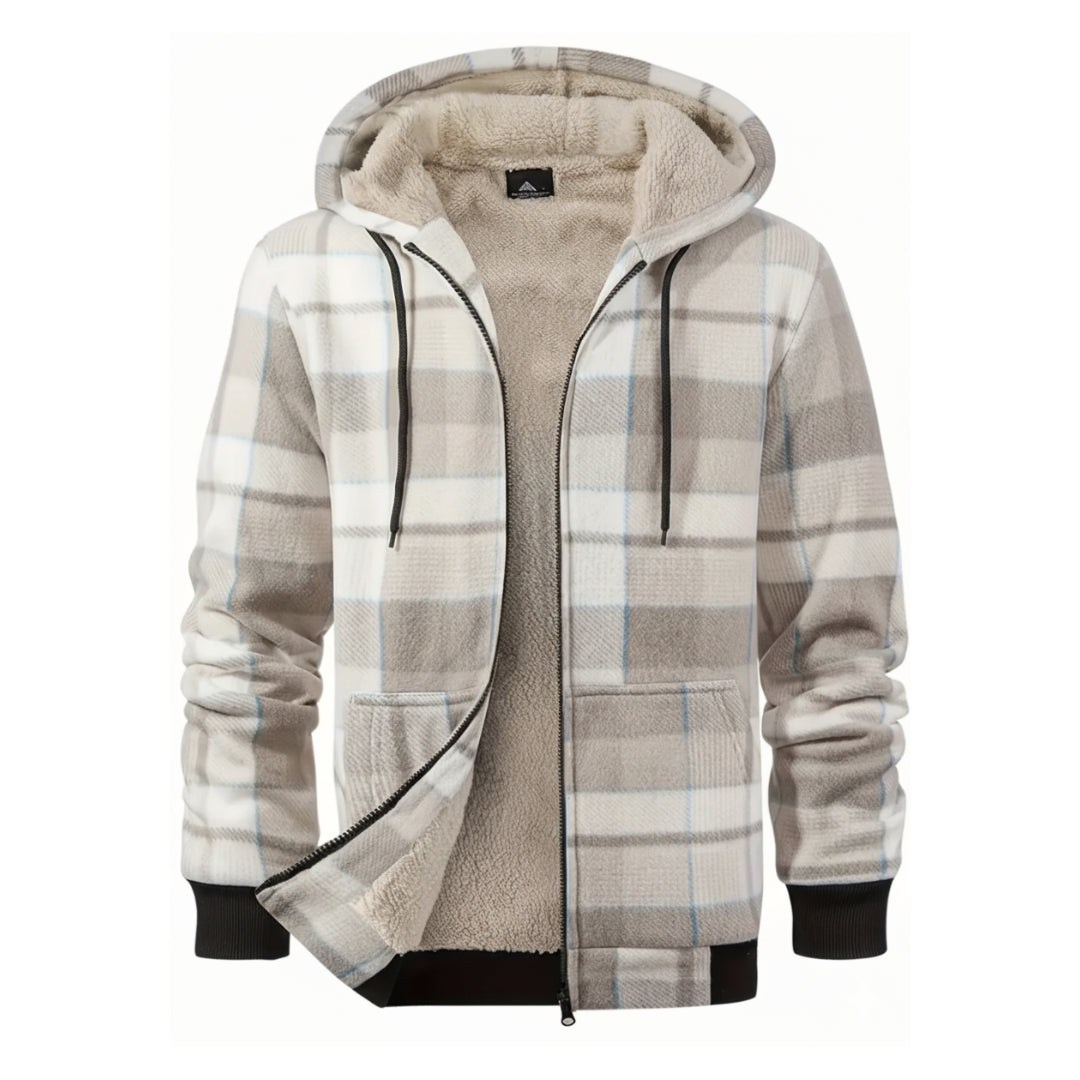 Fleece Hoodie – Sherpa Lined – Winter Jacket