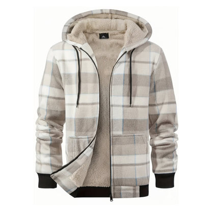 Fleece Hoodie – Sherpa Lined – Winter Jacket