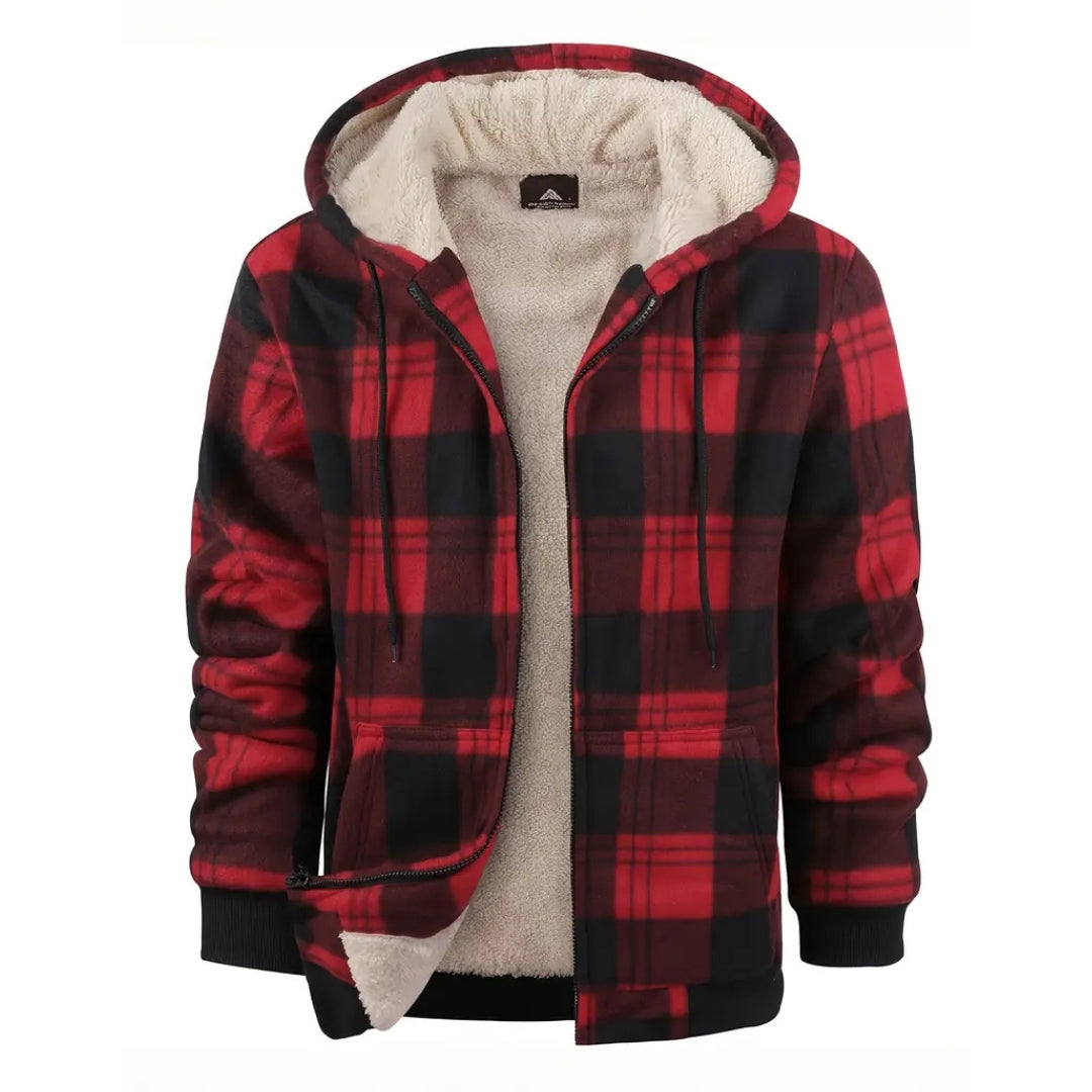Fleece Hoodie – Sherpa Lined – Winter Jacket