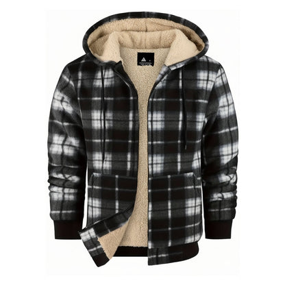 Fleece Hoodie – Sherpa Lined – Winter Jacket