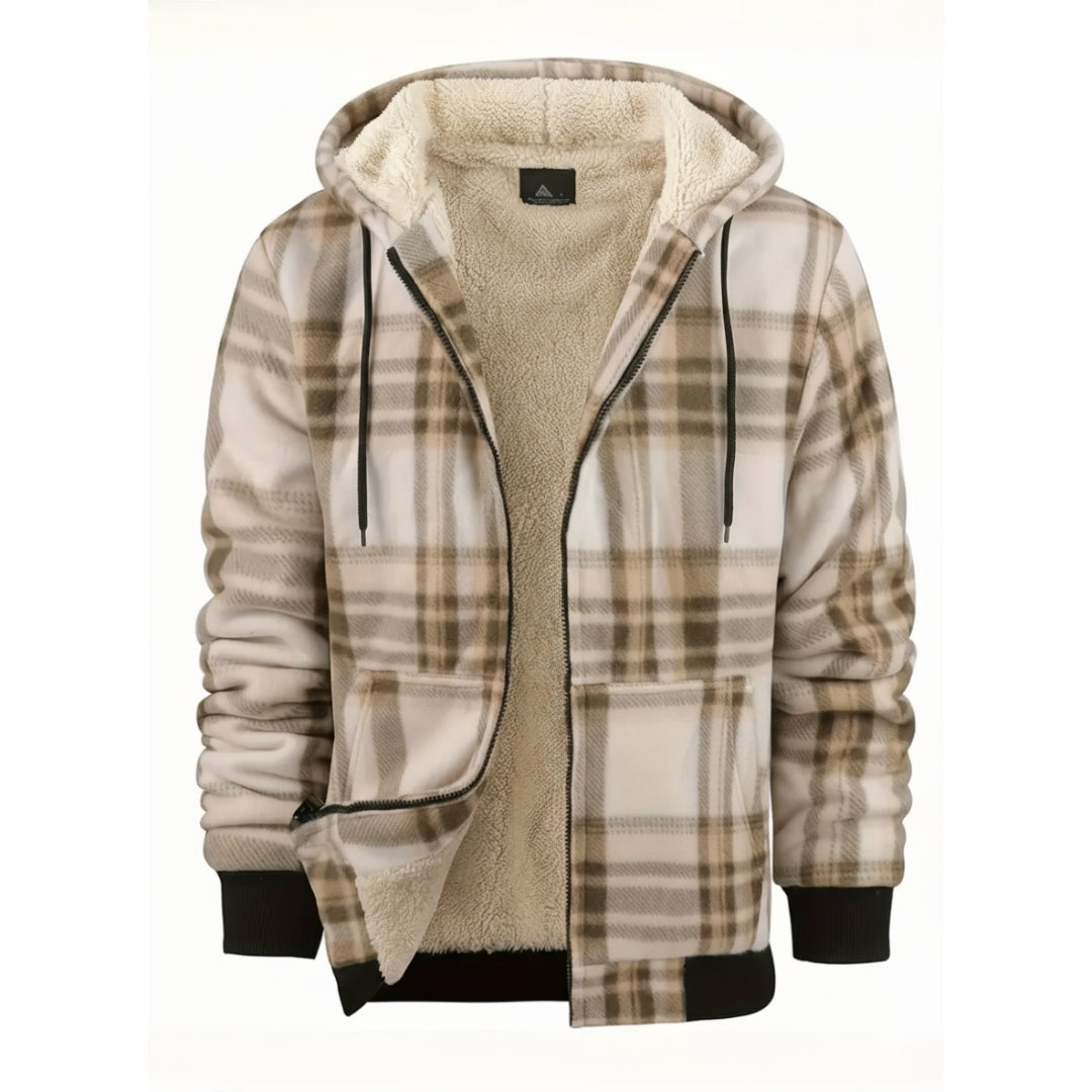 Fleece Hoodie – Sherpa Lined – Winter Jacket