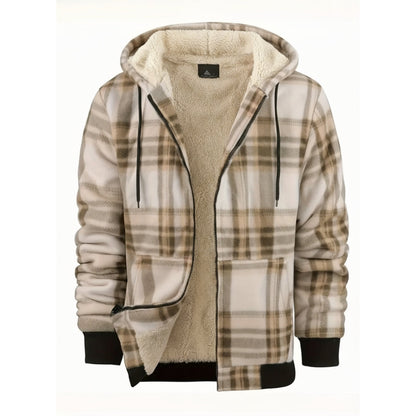 Fleece Hoodie – Sherpa Lined – Winter Jacket