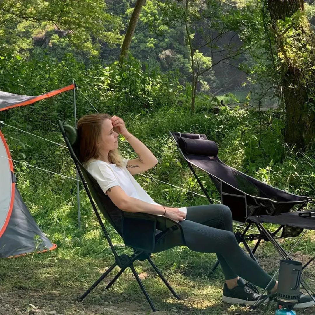 Foldable Camping Chair – Ergonomic Support – Portable Comfort