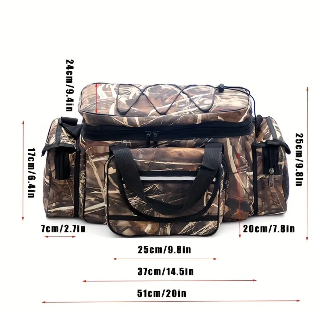 Heavy-Duty Fishing Tackle Bag – Maximum Storage