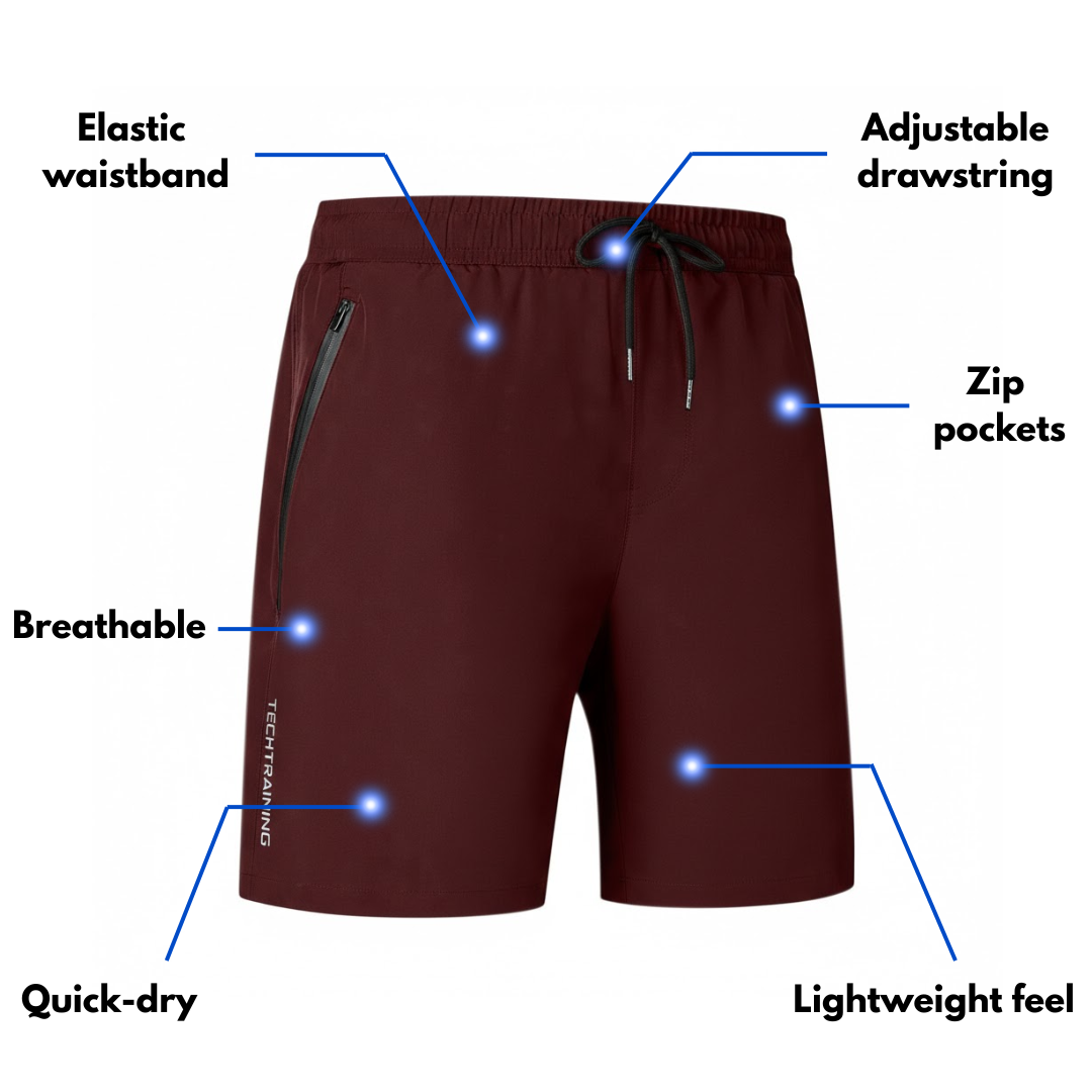 Men's Active Shorts – Quick-Drying – Lightweight