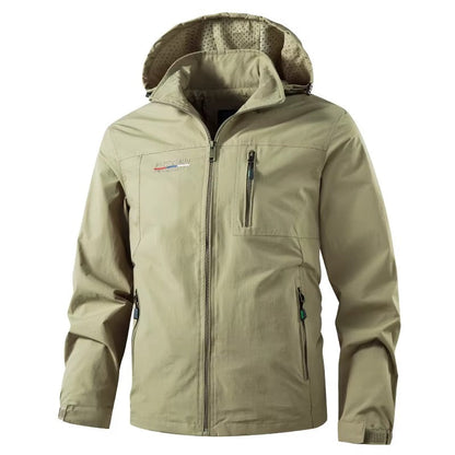 Men’s Autumn Jacket – Waterproof Hooded Coat