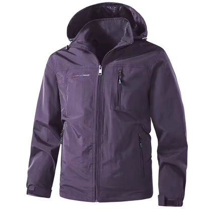 Men’s Autumn Jacket – Waterproof Hooded Coat
