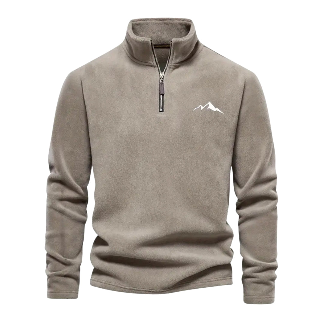 Men’s Fleece Pullover – Warm Winter Outdoor Sweatshirt