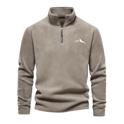 Men’s Fleece Pullover – Warm Winter Outdoor Sweatshirt