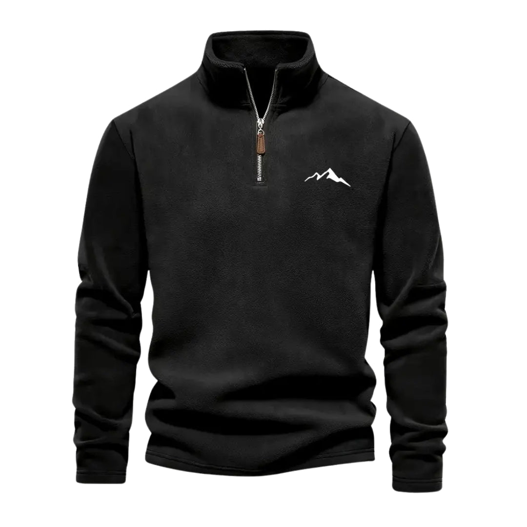 Men’s Fleece Pullover – Warm Winter Outdoor Sweatshirt
