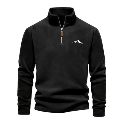 Men’s Fleece Pullover – Warm Winter Outdoor Sweatshirt