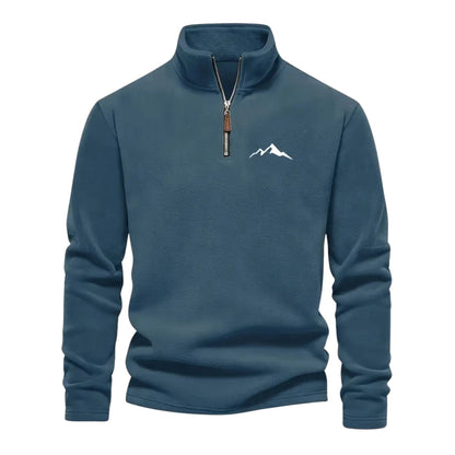 Men’s Fleece Pullover – Warm Winter Outdoor Sweatshirt