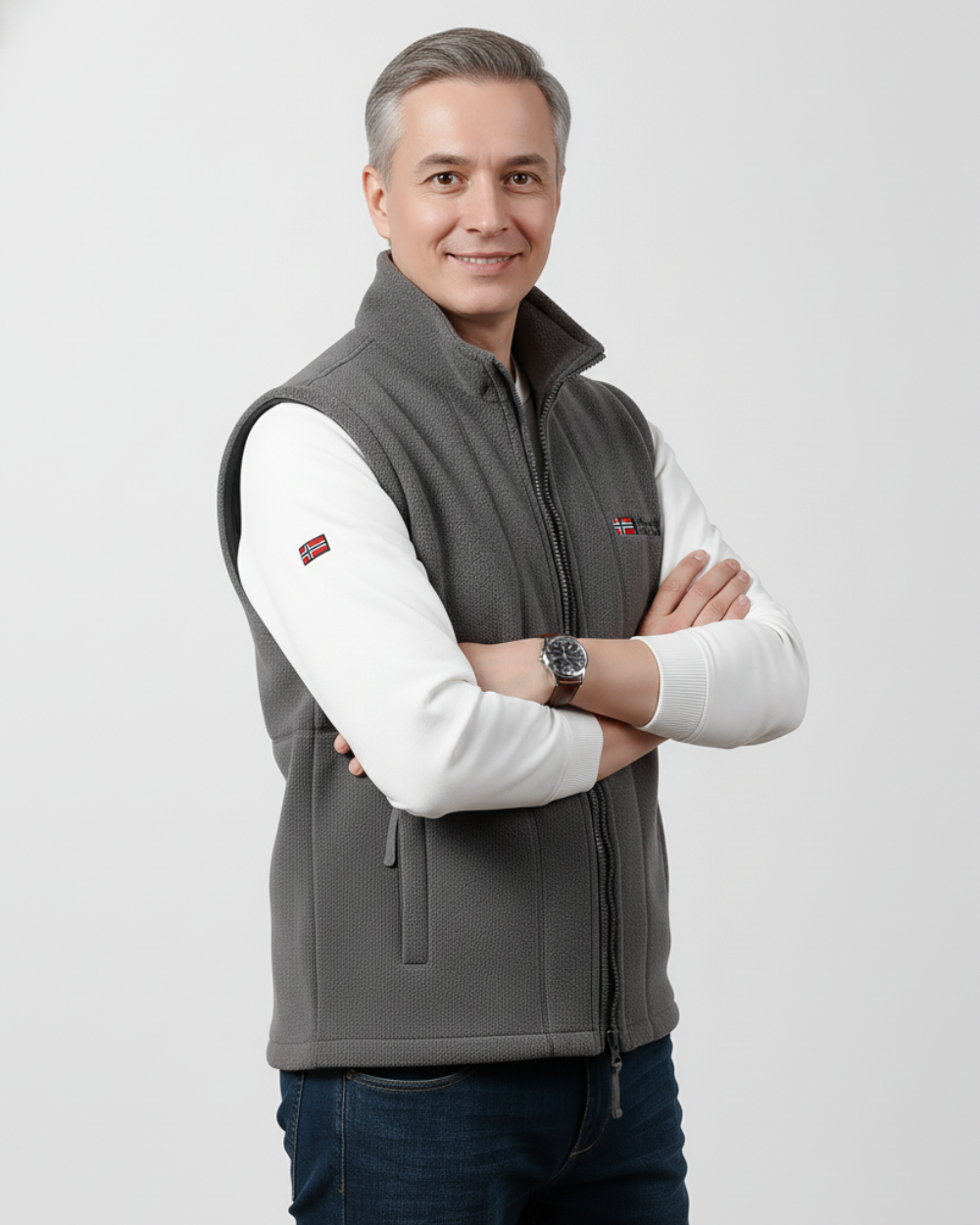 Men’s Fleece Vest – Lightweight & Warm