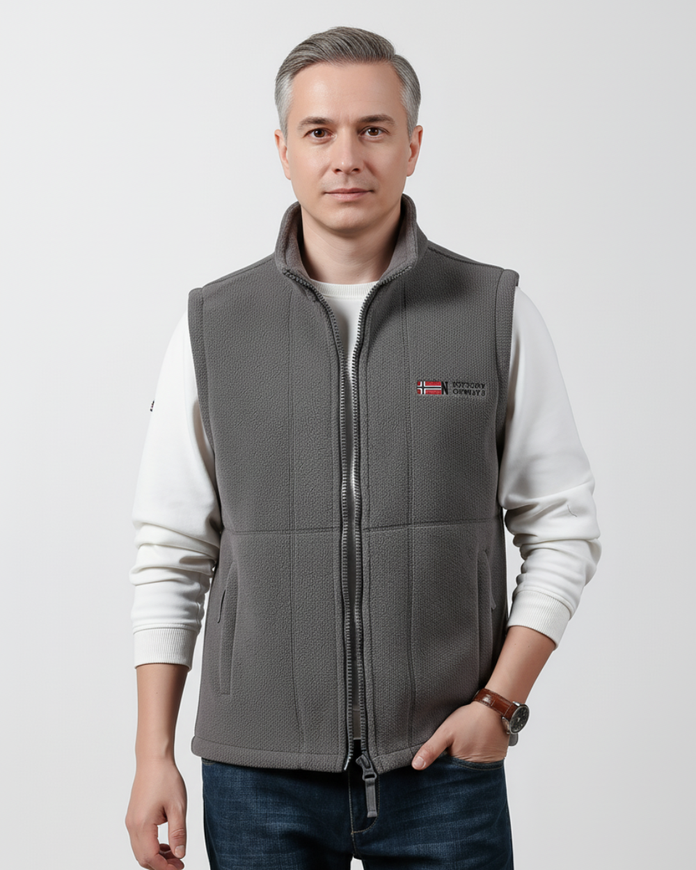 Men’s Fleece Vest – Lightweight & Warm