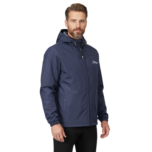 Men’s Golf Jacket – Windproof – With Detachable Hood