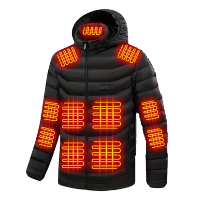 Men’s Heated Jacket – Waterproof and Windproof – Winter Outdoor