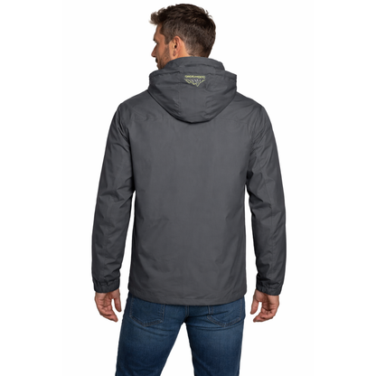 Men’s Lightweight Jacket – Hooded Windbreaker - Water Resistant