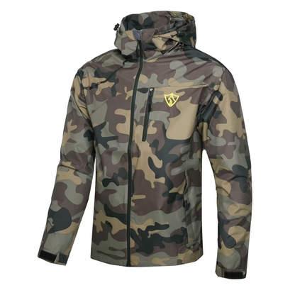 Men’s Lightweight Jacket – Hooded Windbreaker - Water Resistant