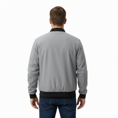 Men’s Lightweight Outdoor Bomber Jacket – Windproof – Fall Layer