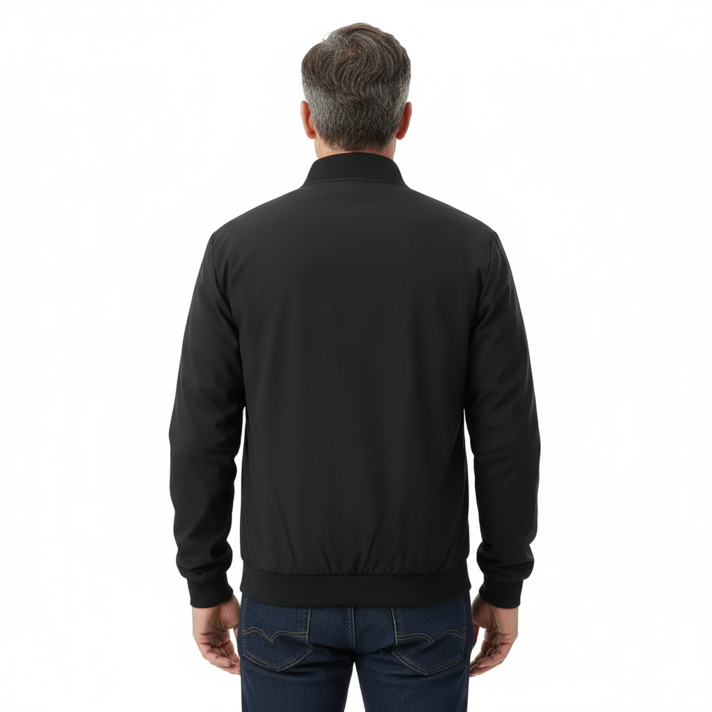 Men’s Lightweight Outdoor Bomber Jacket – Windproof – Fall Layer