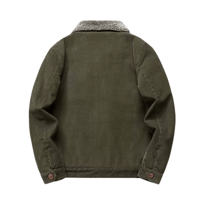 Men’s Outdoor Jacket – Fleece-Lined – Winter