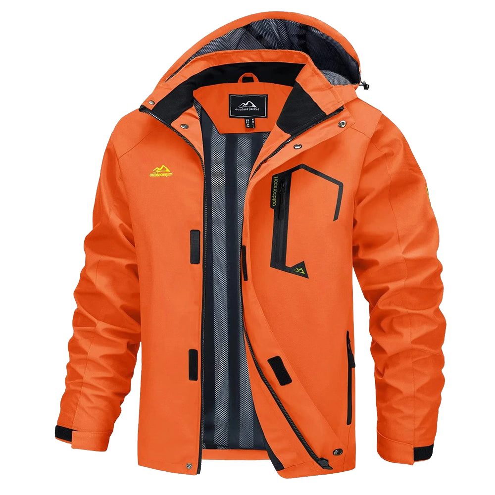 Men’s Outdoor Jacket – Waterproof & Windproof – Spring & Autumn