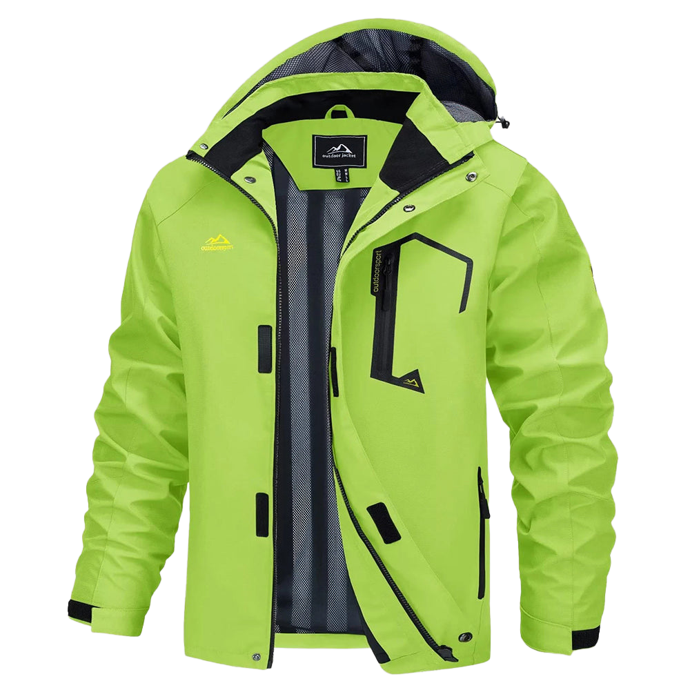 Men’s Outdoor Jacket – Waterproof & Windproof – Spring & Autumn
