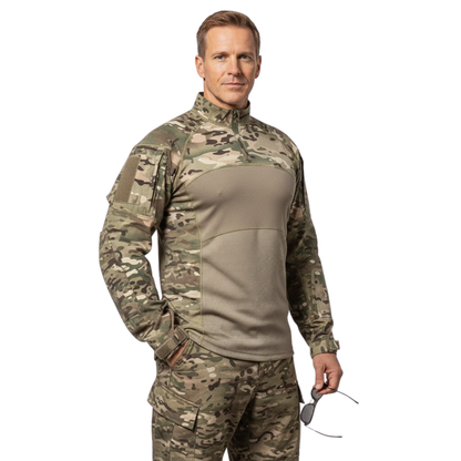 Men’s Outdoor Tactical Shirt – Breathable & Stretchable