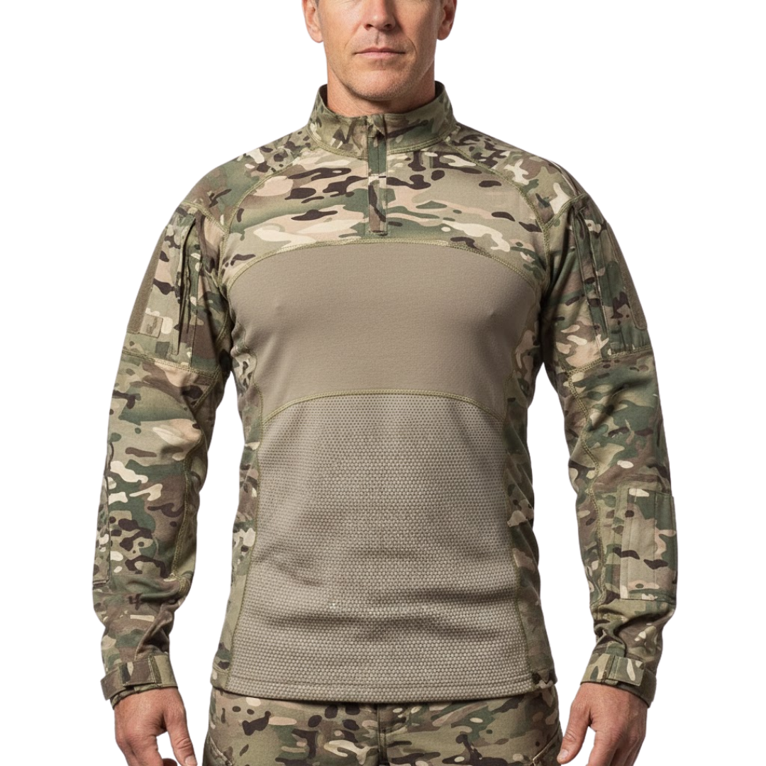 Men’s Outdoor Tactical Shirt – Breathable & Stretchable