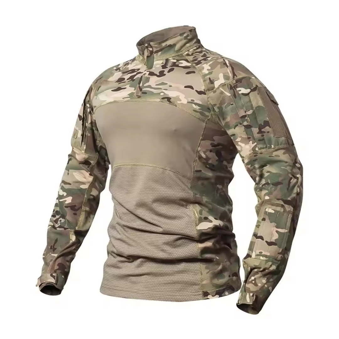 Men’s Outdoor Tactical Shirt – Breathable & Stretchable