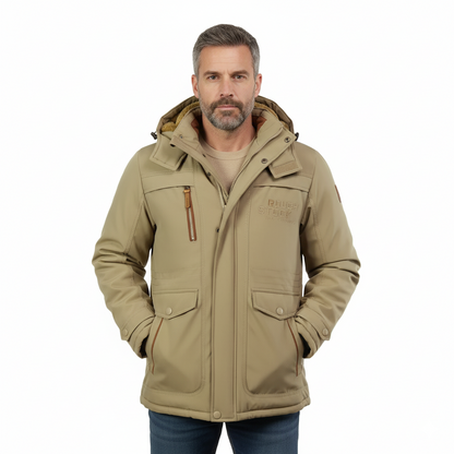 Men’s Outdoor Winter Jacket – Padded & Warm – Fall & Winter