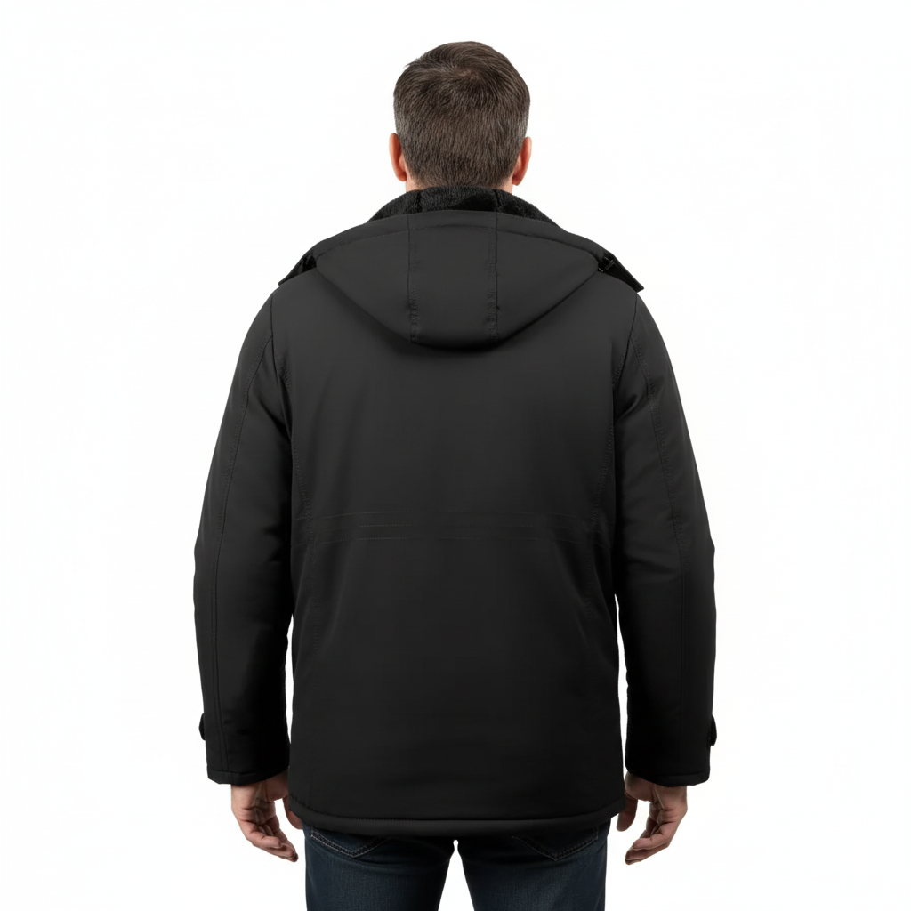 Men’s Outdoor Winter Jacket – Padded & Warm – Fall & Winter