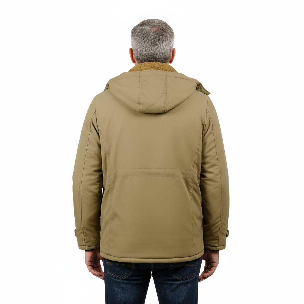 Men’s Outdoor Winter Jacket – Padded & Warm – Fall & Winter